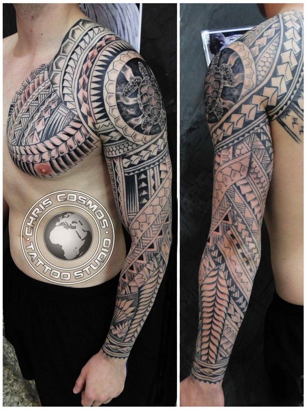 polynesian maori  custom tattoo  cosmos cyprus