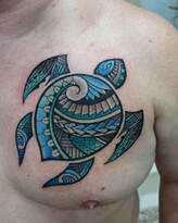 polynesian turtle chris cosmos cyprus limassol best tattoo