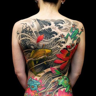 japanese tattoo back piece